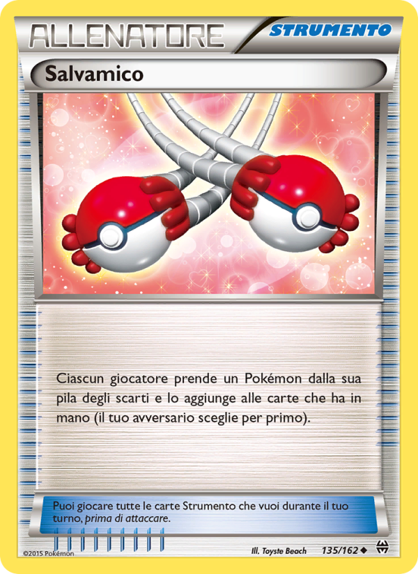 Salvamico 135/165 — Turbo Blitz (Italian Pokémon TCG card)
