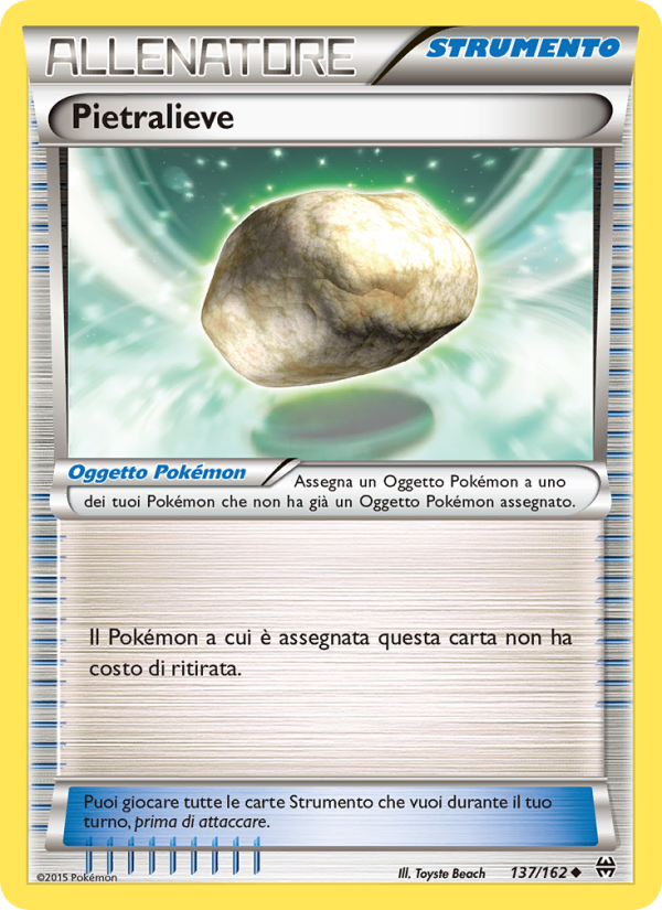 Pietralieve 137/165 — Turbo Blitz (Italian Pokémon TCG card)