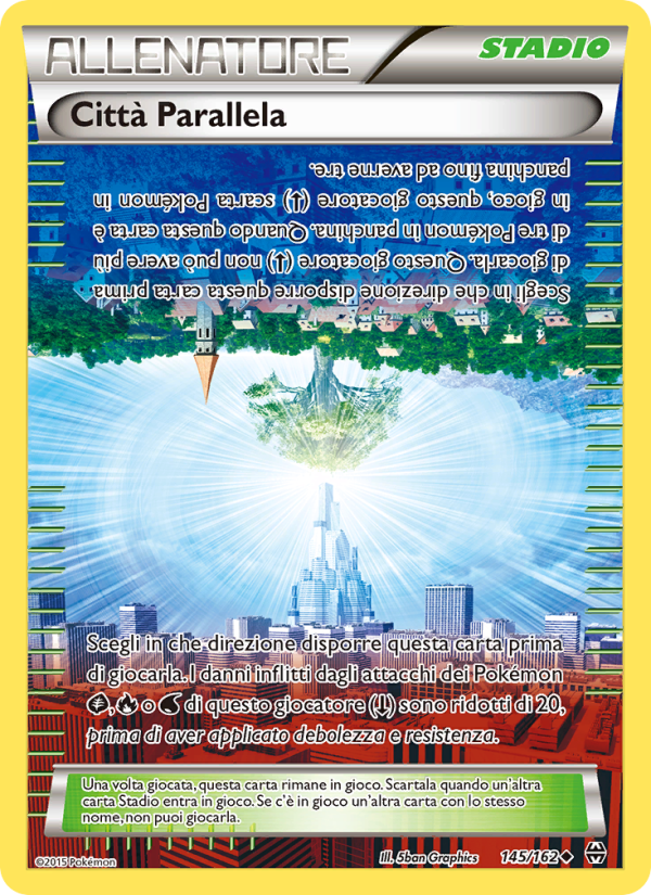 Città Parallela 145/165 — Turbo Blitz (Italian Pokémon TCG card)
