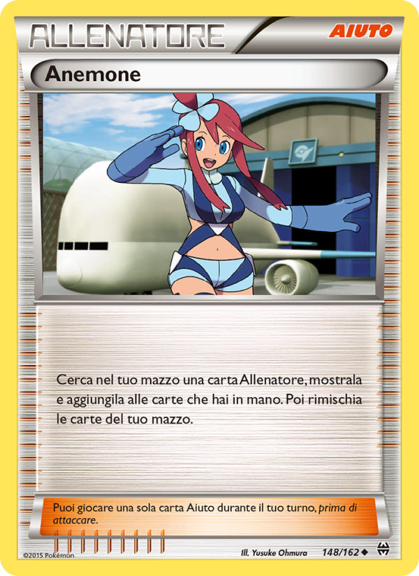 Anemone 148/165 — Turbo Blitz (Italian Pokémon TCG card)