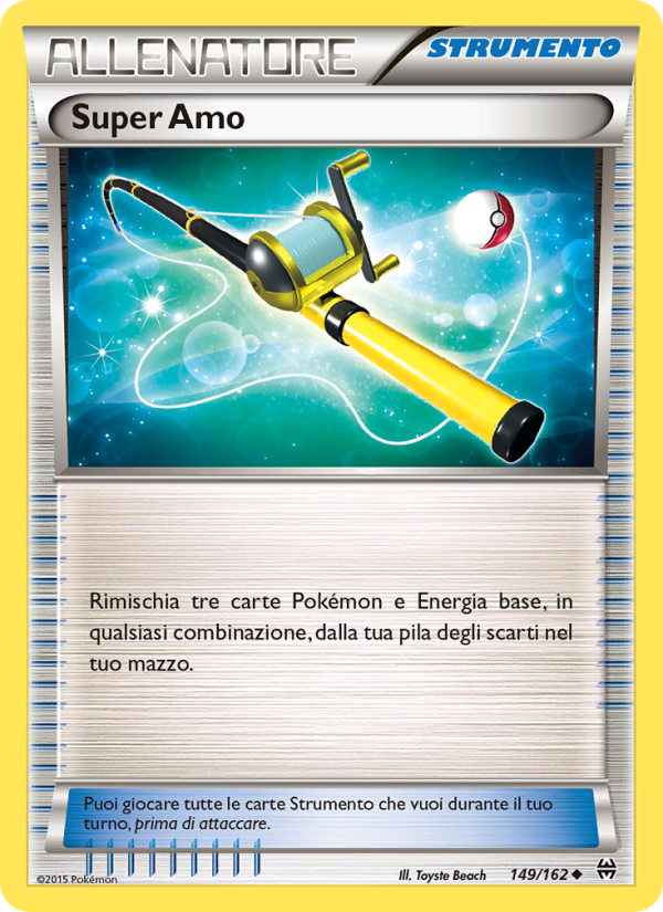 Super Amo 149/165 — Turbo Blitz (Italian Pokémon TCG card)