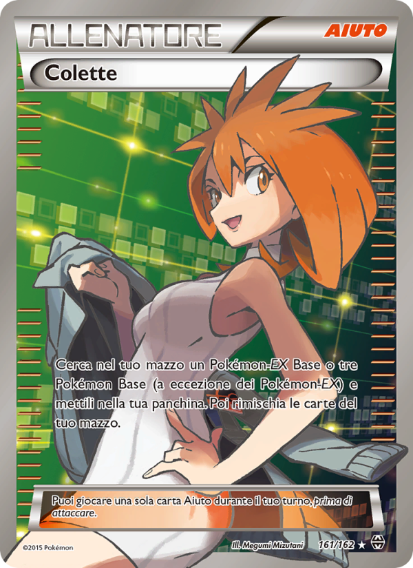 Colette 161/165 — Turbo Blitz (Italian Pokémon TCG card)