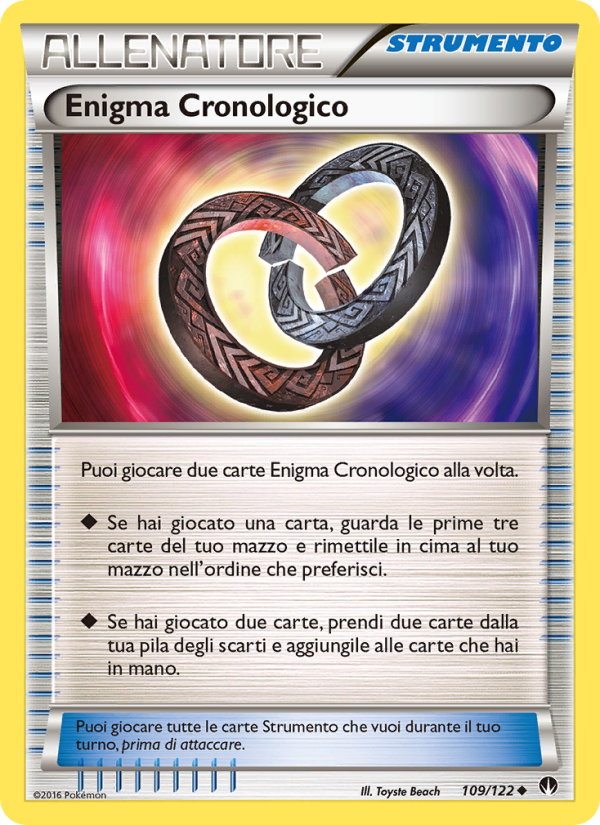 Enigma Cronologico 109/126 — Turbo Crash (Italian Pokémon TCG card)