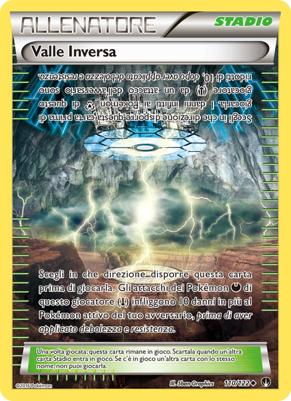 Valle Inversa 110/126 — Turbo Crash (Italian Pokémon TCG card)