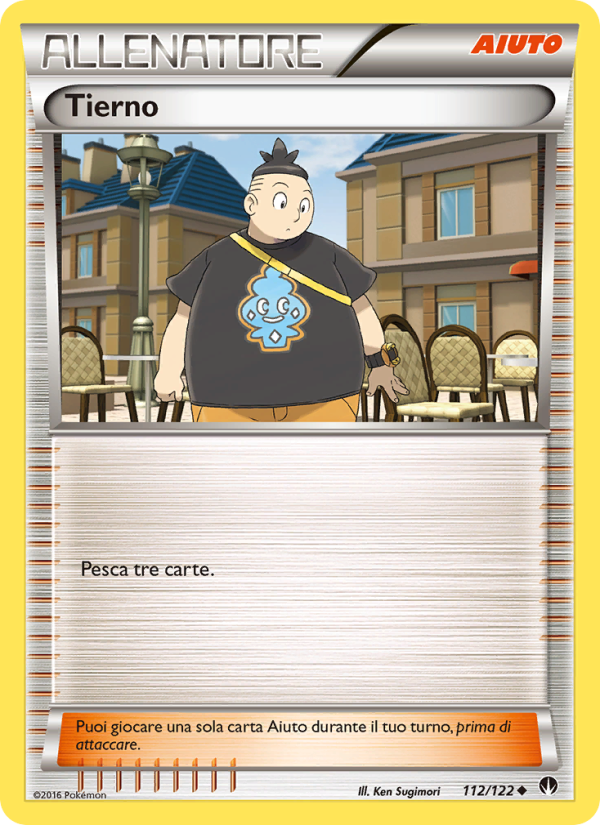 Tierno 112/126 — Turbo Crash (Italian Pokémon TCG card)