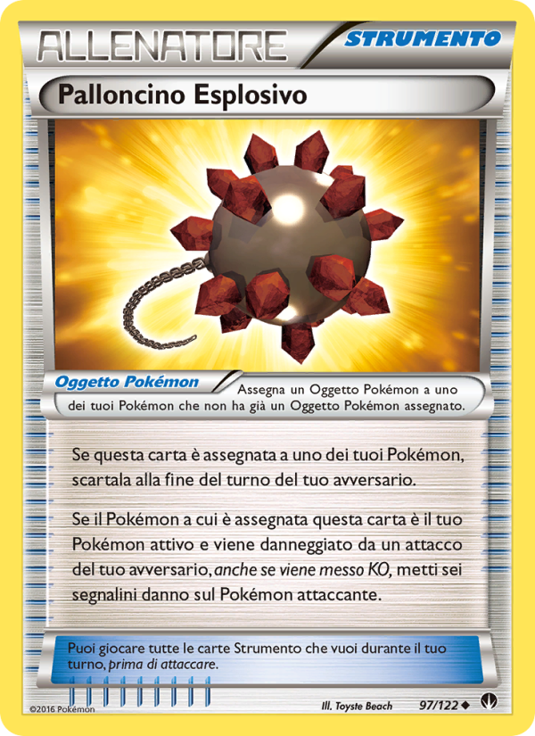 Palloncino Esplosivo 097/126 — Turbo Crash (Italian Pokémon TCG card)