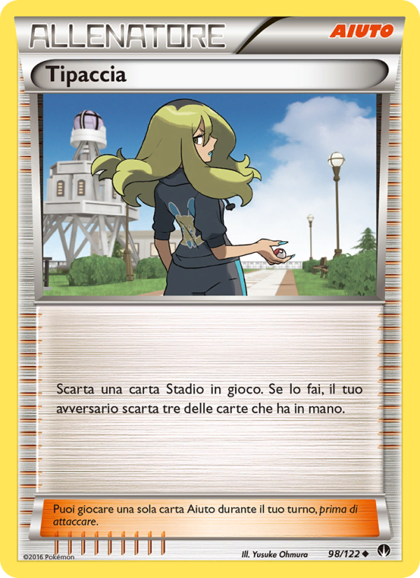 Tipaccia 098/126 — Turbo Crash (Italian Pokémon TCG card)