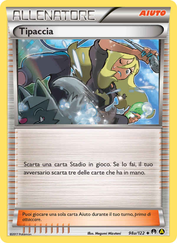 Tipaccia 98a — Turbo Crash (Italian Pokémon TCG card)