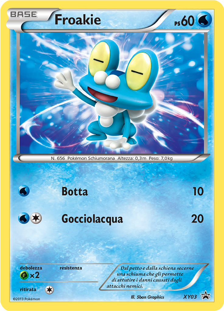 Froakie XY03 — XY Promo (Italian Pokémon TCG card)