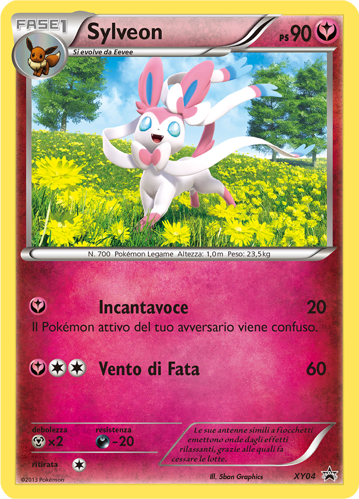 Sylveon XY04 — XY Promo (Italian Pokémon TCG card)