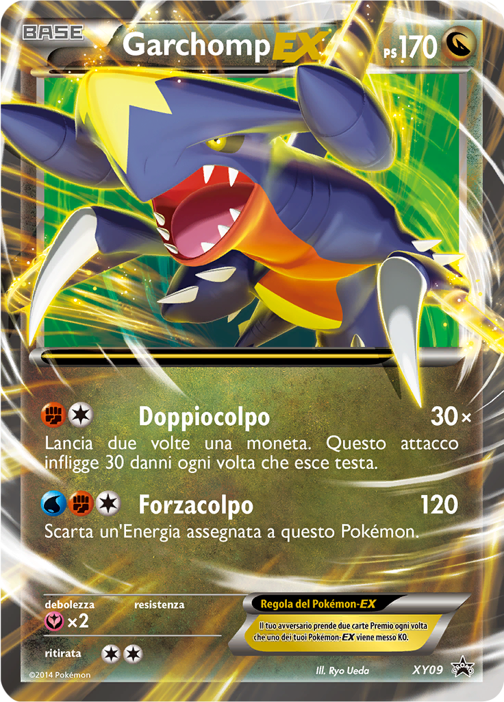 Garchomp EX XY09 — XY Promo (Italian Pokémon TCG card)