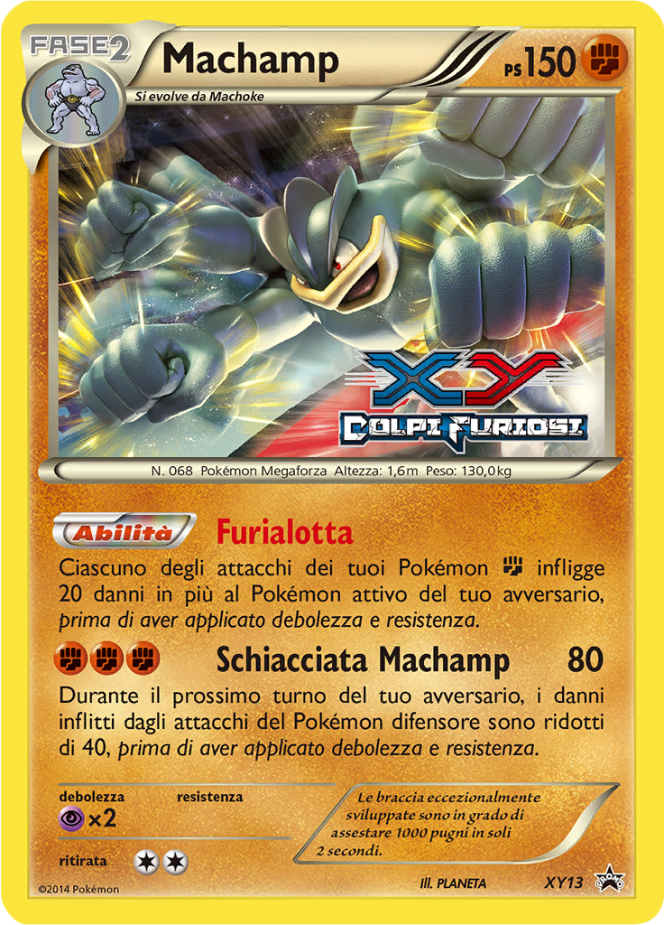 Machamp XY13 — XY Promo (Italian Pokémon TCG card)