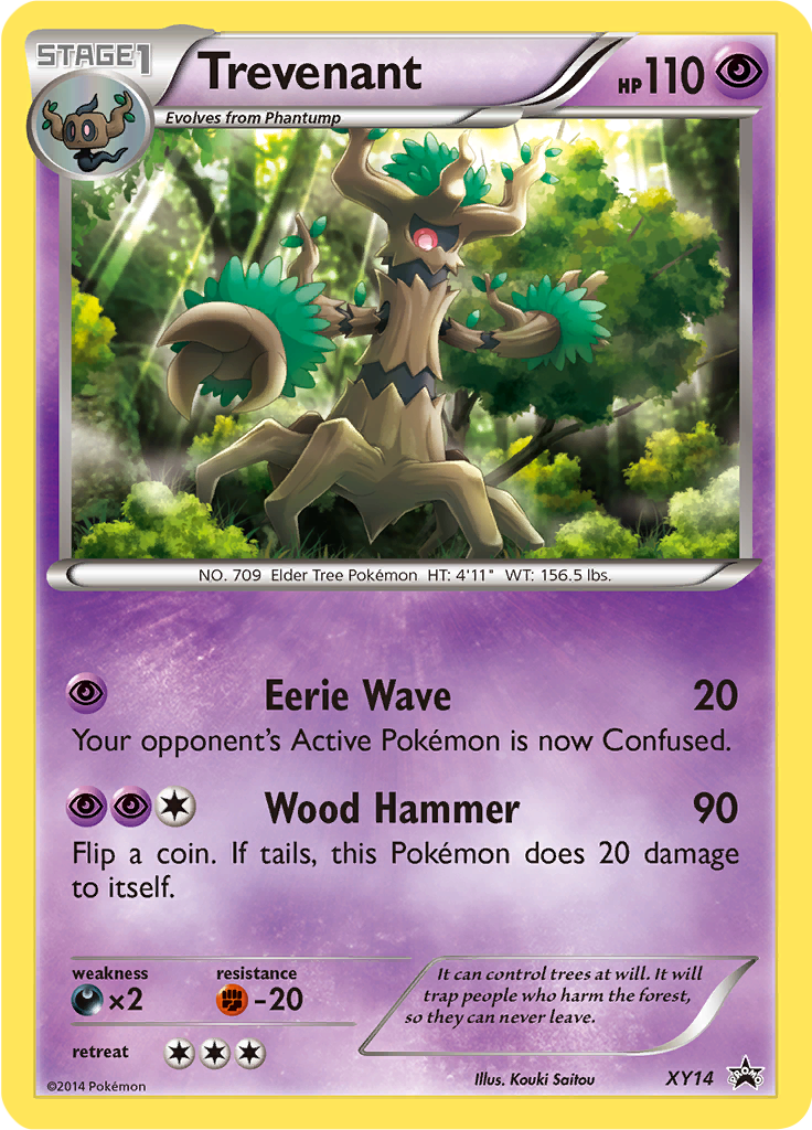 Trevenant XY14 — XY Promo (Italian Pokémon TCG card)