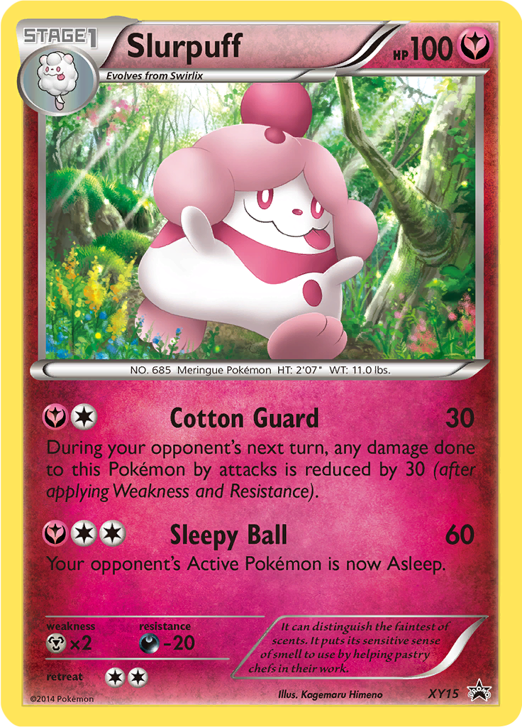 Slurpuff XY15 — XY Promo (Italian Pokémon TCG card)