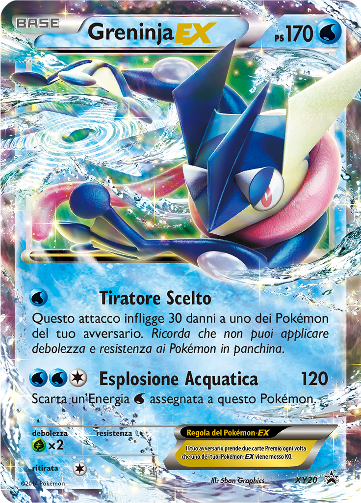 Greninja EX XY20 — XY Promo (Italian Pokémon TCG card)