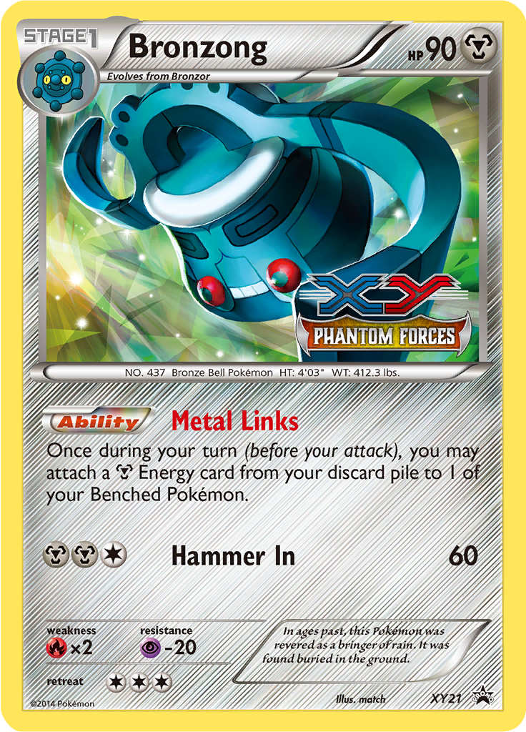 Bronzong XY21 — XY Promo (Italian Pokémon TCG card)