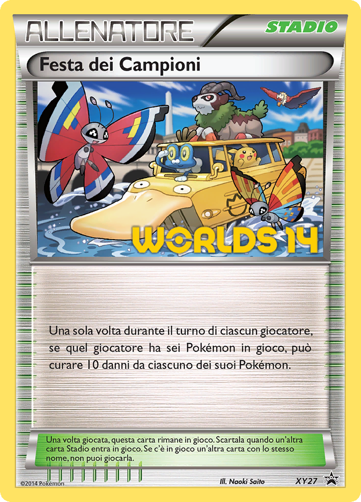 Festa dei Campioni XY27 — XY Promo (Italian Pokémon TCG card)