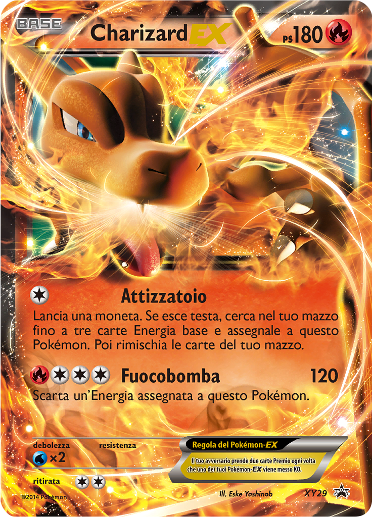 Charizard-EX XY29 — XY Promo (Italian Pokémon TCG card)