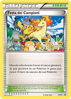 Festa dei Campioni XY91 — XY Promo (Italian Pokémon TCG card)