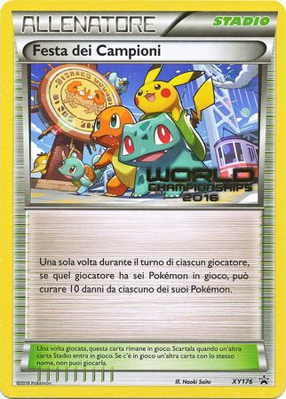 Festa dei Campioni XY176 — XY Promo (Italian Pokémon TCG card)