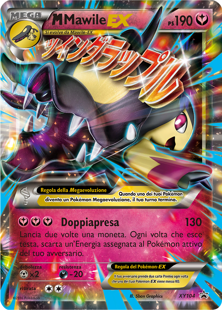 M Mawile-EX XY104 — XY Promo (Italian Pokémon TCG card)
