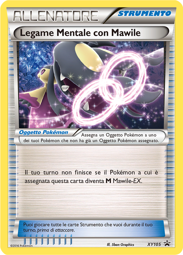 Legame Mentale con Mawile XY105 — XY Promo (Italian Pokémon TCG card)