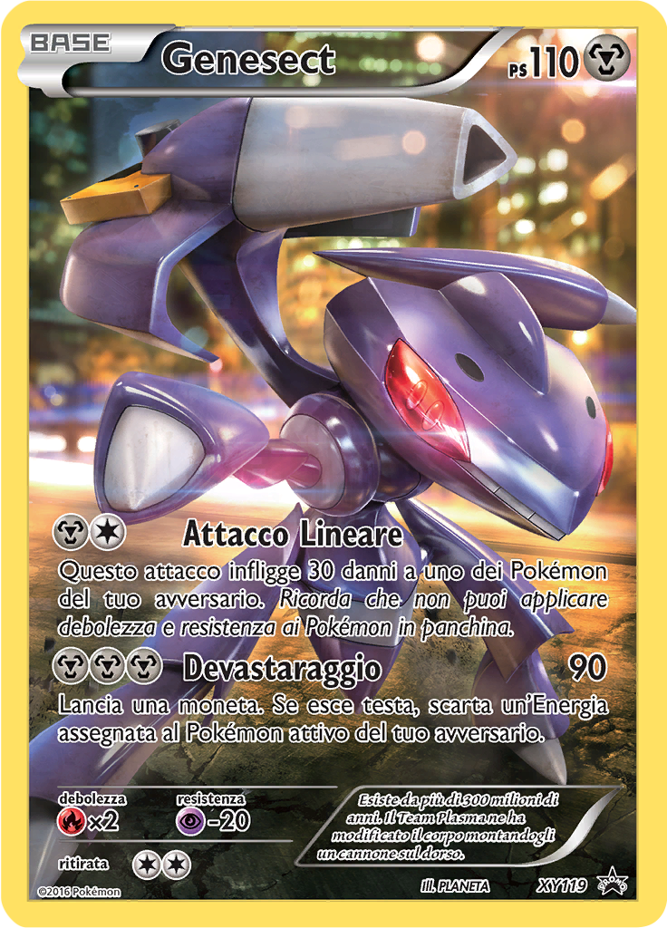 Genesect XY119 — XY Promo (Italian Pokémon TCG card)