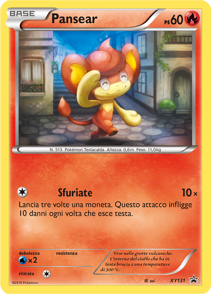 Pansear XY131 — XY Promo (Italian Pokémon TCG card)