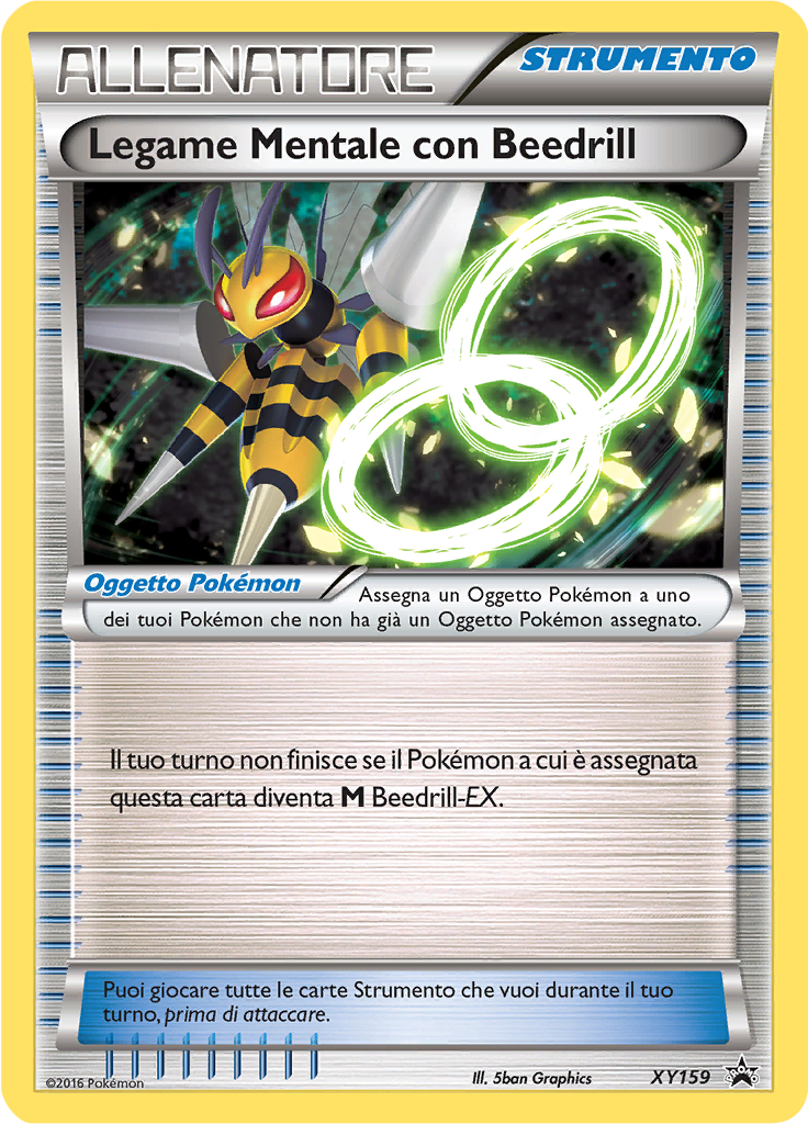 Legame Mentale con Beedrill XY159 — XY Promo (Italian Pokémon TCG card)