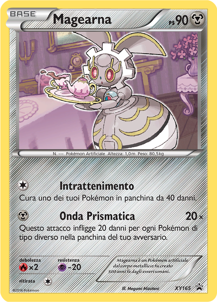 Magearna XY165 — XY Promo (Italian Pokémon TCG card)