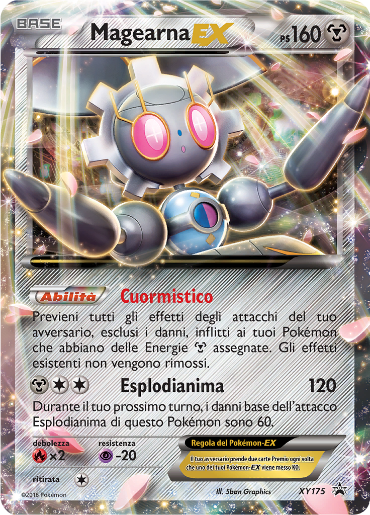 Magearna EX XY175 — XY Promo (Italian Pokémon TCG card)