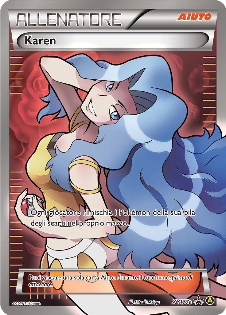 Karen XY177a — XY Promo (Italian Pokémon TCG card)