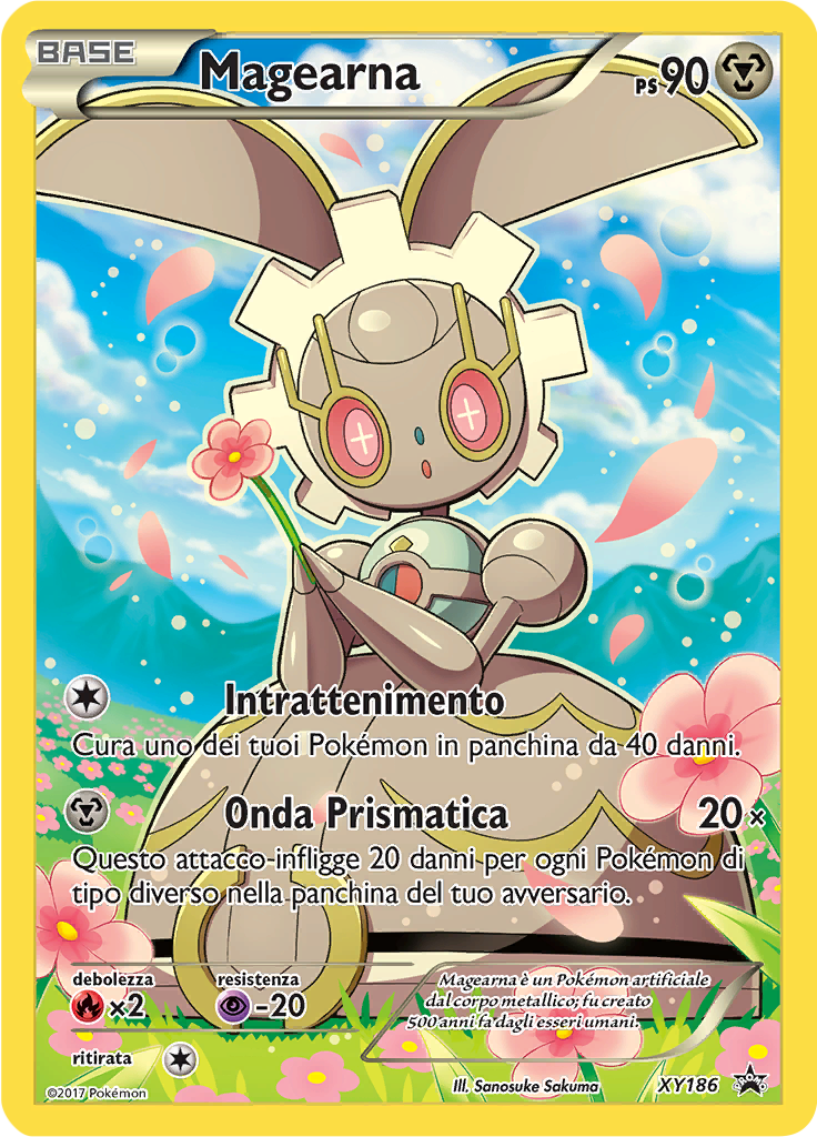 Magearna XY186 — XY Promo (Italian Pokémon TCG card)