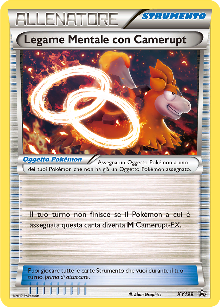 Legame Mentale con Camerupt XY199 — XY Promo (Italian Pokémon TCG card)