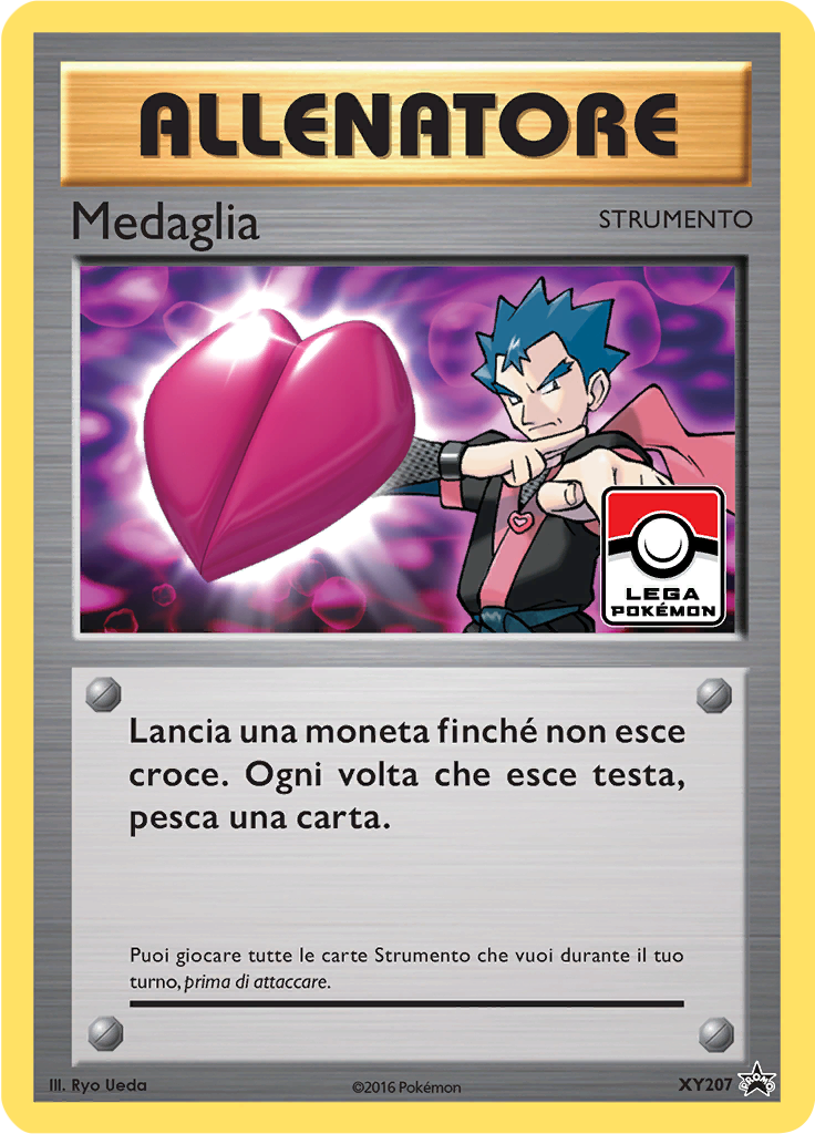 Medaglia XY207 — XY Promo (Italian Pokémon TCG card)