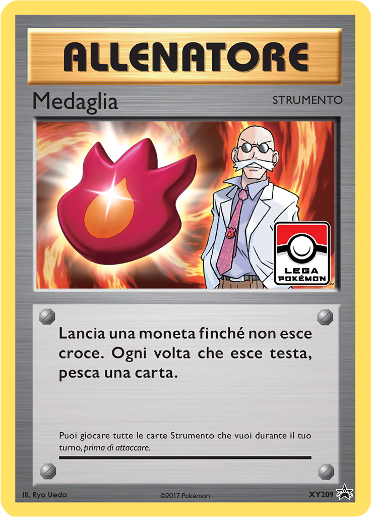 Medaglia XY209 — XY Promo (Italian Pokémon TCG card)