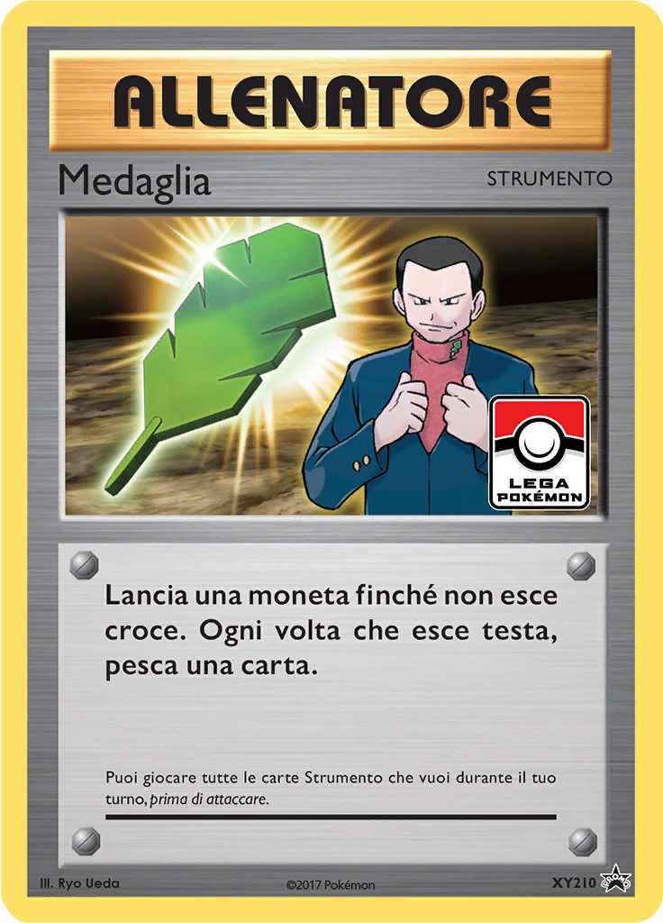 Medaglia XY210 — XY Promo (Italian Pokémon TCG card)