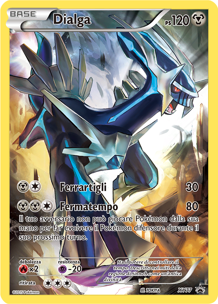 Dialga XY77 — XY Promo (Italian Pokémon TCG card)