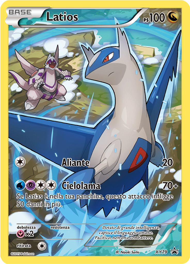 Latios XY79 — XY Promo (Italian Pokémon TCG card)