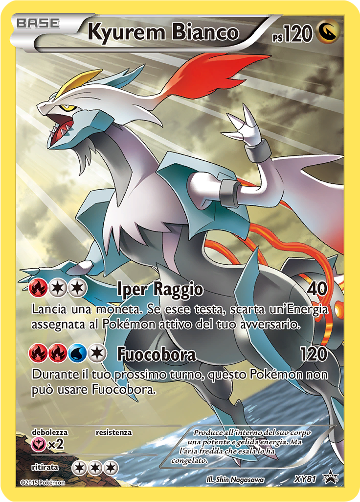 Kyurem Bianco XY81 — XY Promo (Italian Pokémon TCG card)