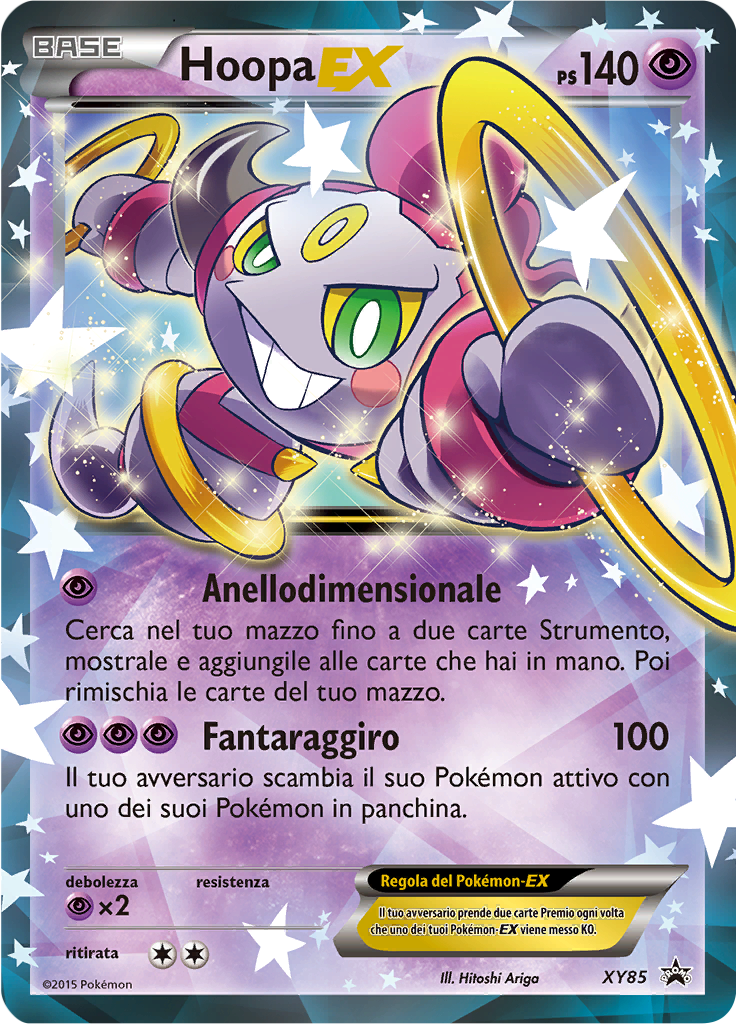 Hoopa-EX XY85 — XY Promo (Italian Pokémon TCG card)