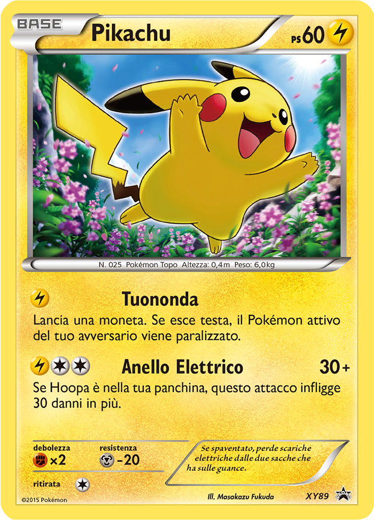 Pikachu XY89 — XY Promo (Italian Pokémon TCG card)