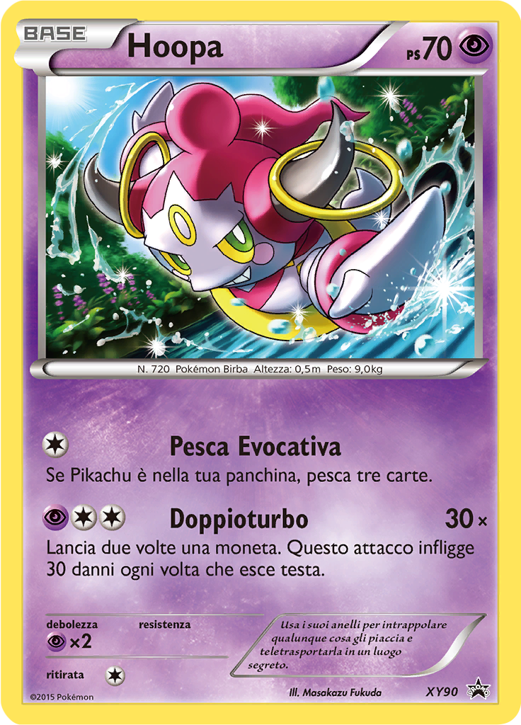 Hoopa XY90 — XY Promo (Italian Pokémon TCG card)