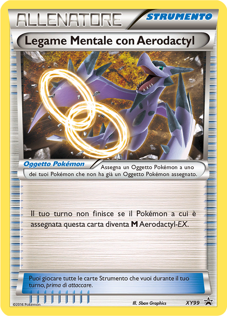 Legame Mentale con Aerodactyl XY99 — XY Promo (Italian Pokémon TCG card)