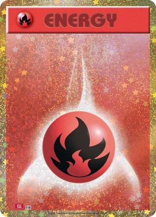 Fire Energy 033/34 — Pokémon TCG Classic (Charizard) (Japanese Pokémon TCG card)