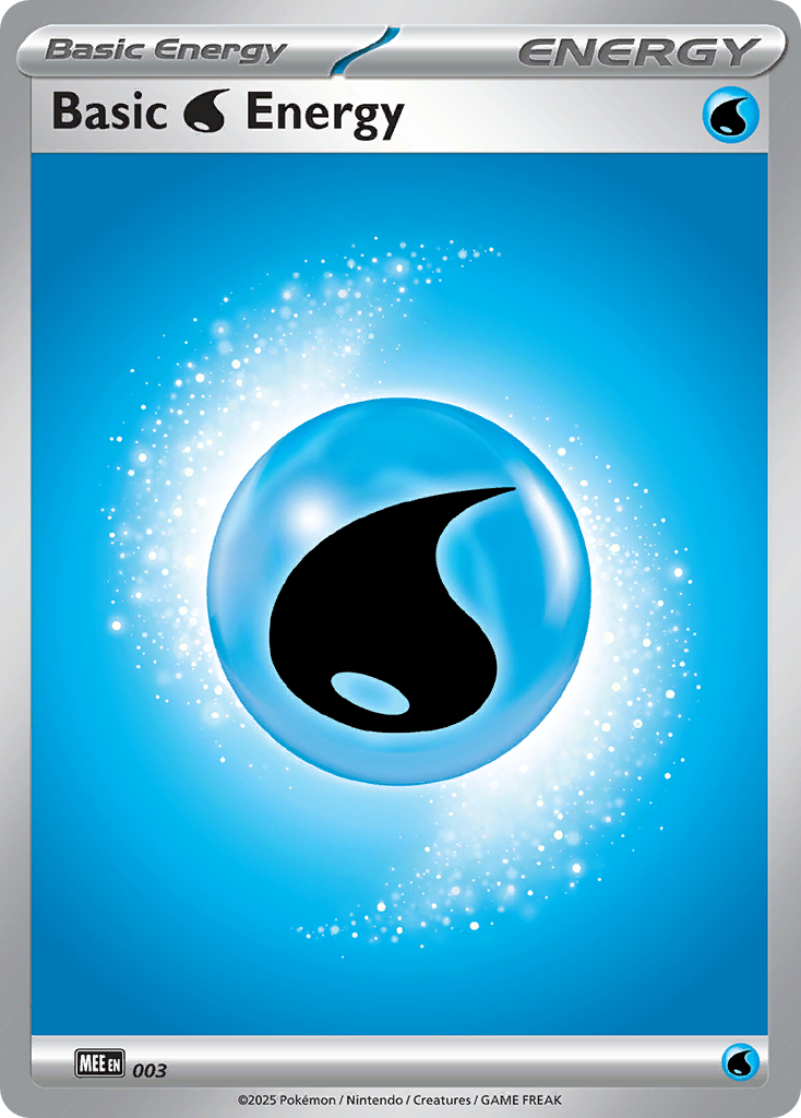 Water Energy E03 — Extra Regulation Box (Japanese Pokémon TCG card)