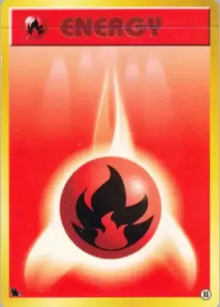 Fire Energy 033 — Intro Pack (Squirtle) (Japanese Pokémon TCG card)