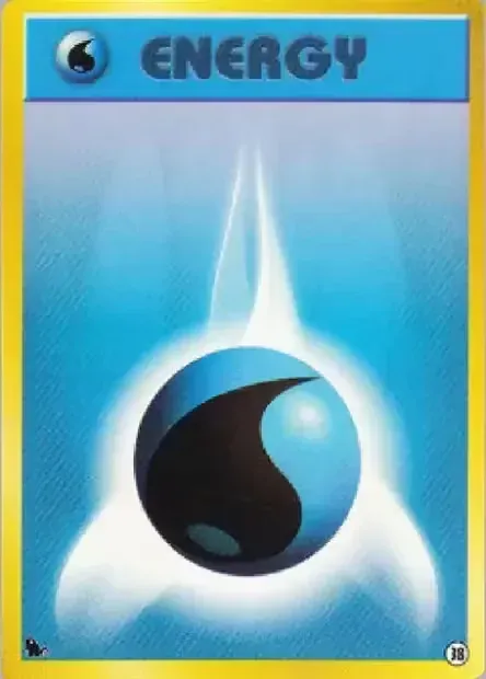 Water Energy 038 — Intro Pack (Squirtle) (Japanese Pokémon TCG card)