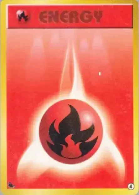Fire Energy 004 — Intro Pack (Squirtle) (Japanese Pokémon TCG card)