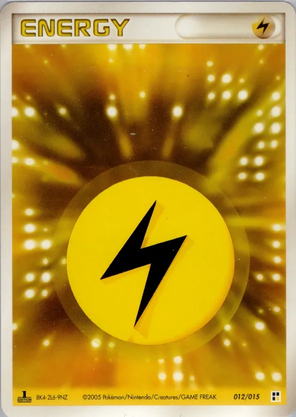 Lightning Energy 012 — Lightning Quick Construction Pack (Japanese Pokémon TCG card)